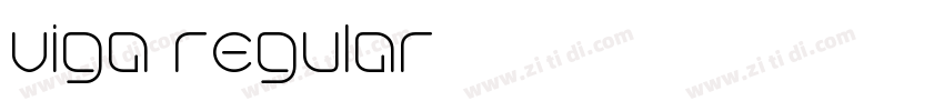 viga regular字体转换